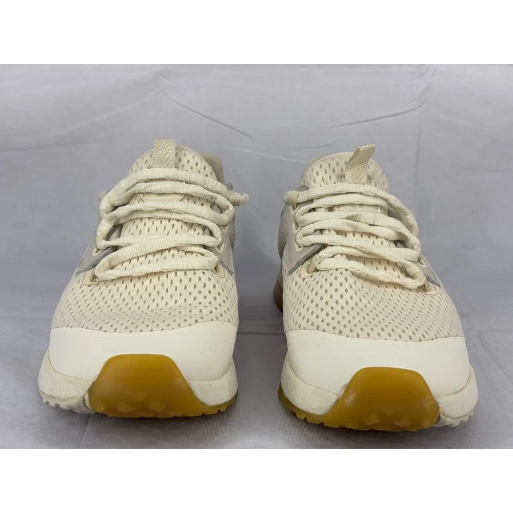 OluKai Wailuku Athletic Sneakers Womens Off White Low Top Sporty 7.5 20478-1818